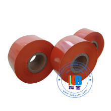 Orange Farbdruckerband für Ledermessmaschine